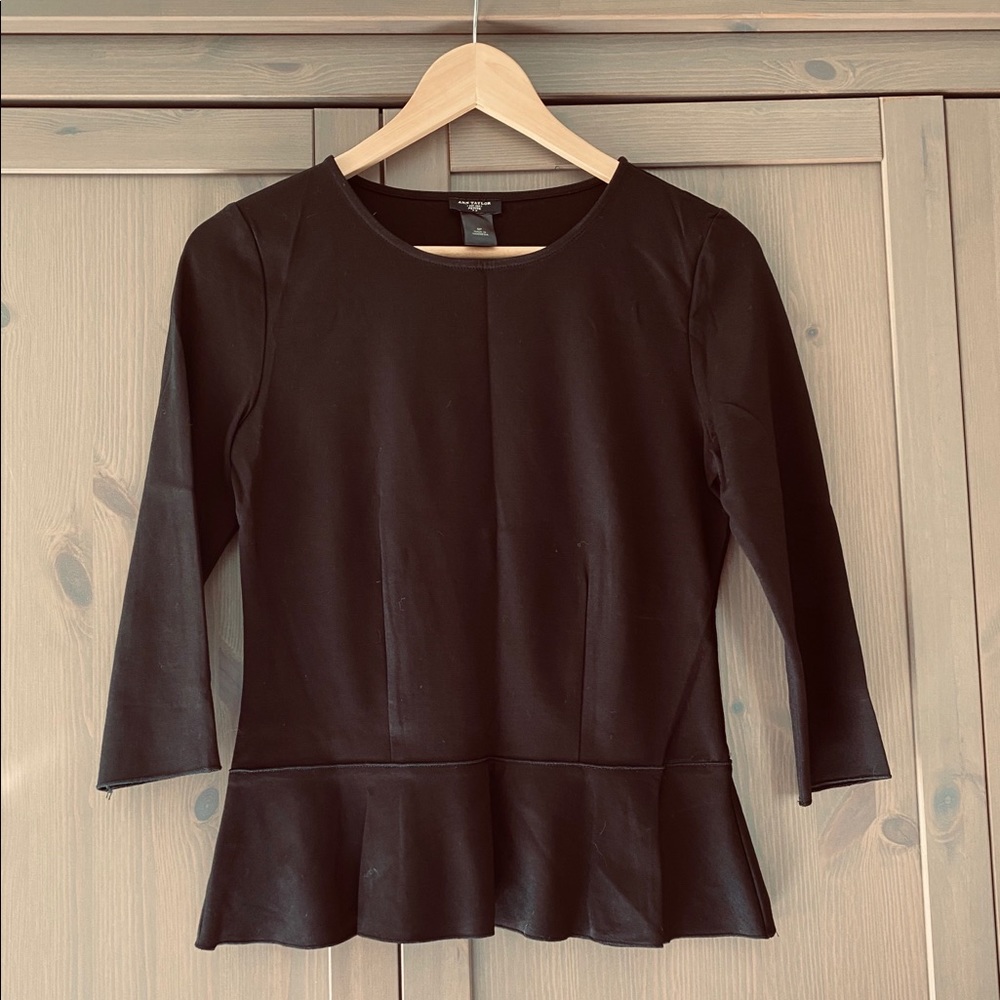 AT | Peplum Ponte Top 👀